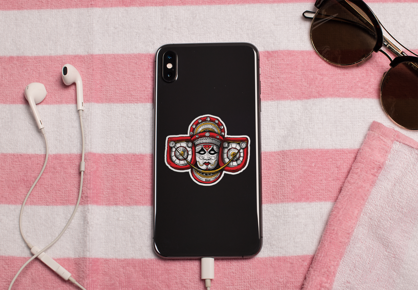 Theyyam Art Stickers Set