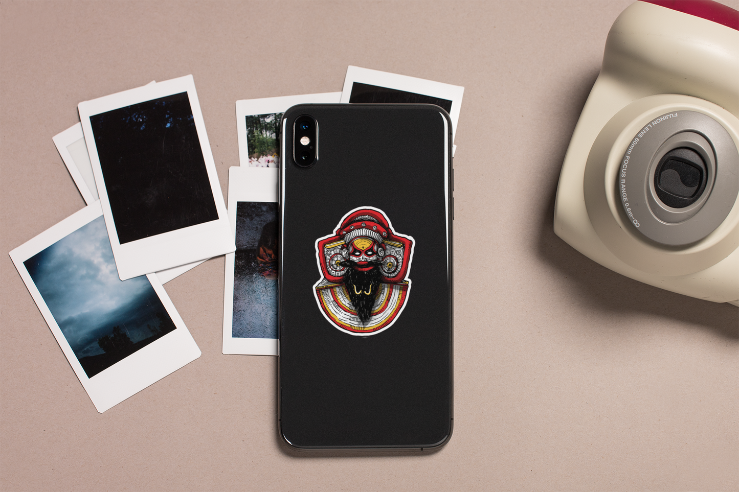 Theyyam Art Stickers Set